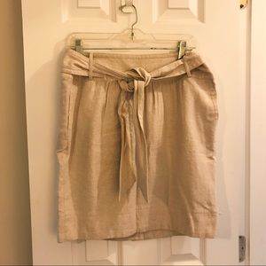 Linen Banana Republic Skirt